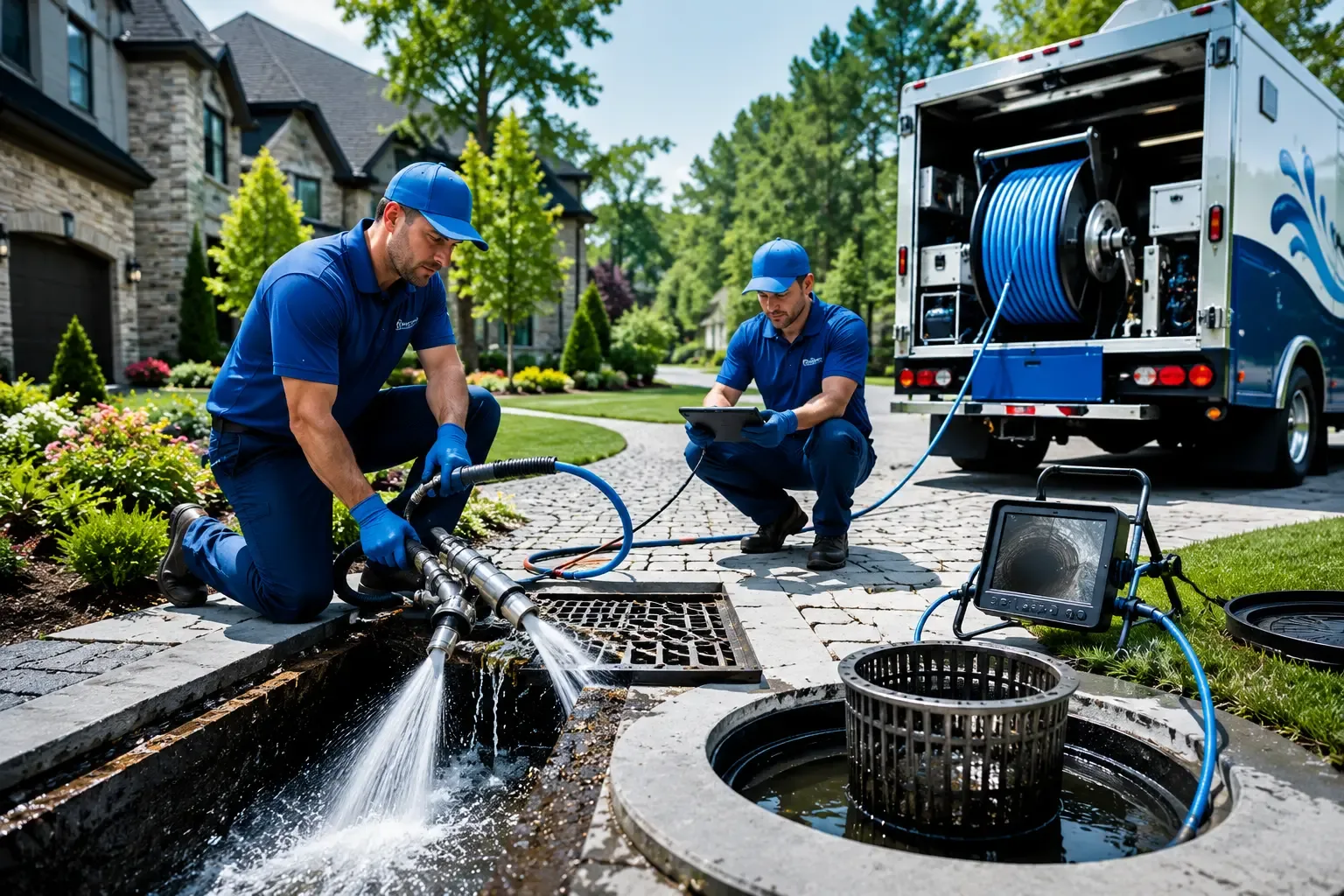 Local outdoor drain cleaning professionals in Mora, LA